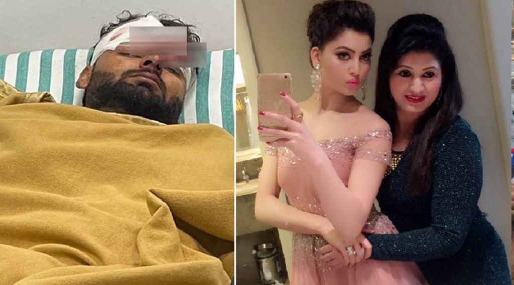 rishabh pant accident urvashi rautela mother