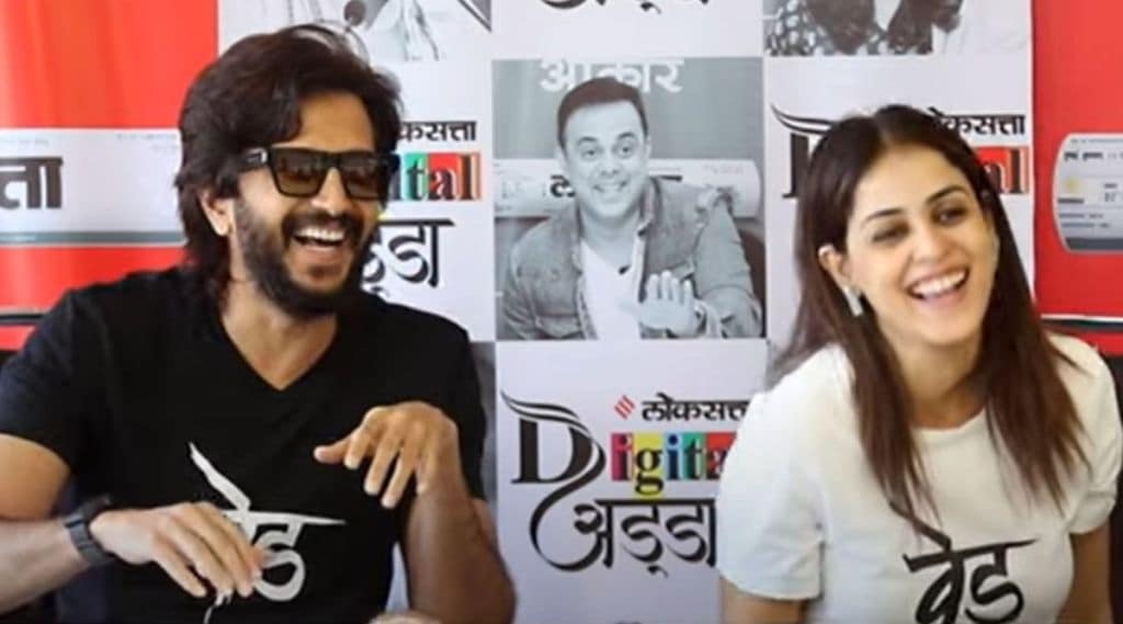 ved marathi movie, ritesh Deshmukh, Genelia Deshmukh, ritesh Genelia interview, ritesh Genelia photo, रितेश देशमुख, जिनिलीया देशमुख, वेड मराठी चित्रपट, वेड रितेश देशमुख, रितेश-जिनिलीया वेड चित्रपट, रितेश-जिनिलीया मुलाखत, Entertainment, Entertainment news, Entertainment news marathi, bollywood, bollywood news marathi, bollywood news, bollywood celebrities, bollywood movies, marathi movies, मनोरंजन, मनोरंजन बातम्या,मनोरंजन न्यूज मराठी, बॉलिवूड, बॉलिवूड बातम्या, बॉलिवूड न्यूज मराठी, बॉलिवूड चित्रपट, मराठी चित्रपट