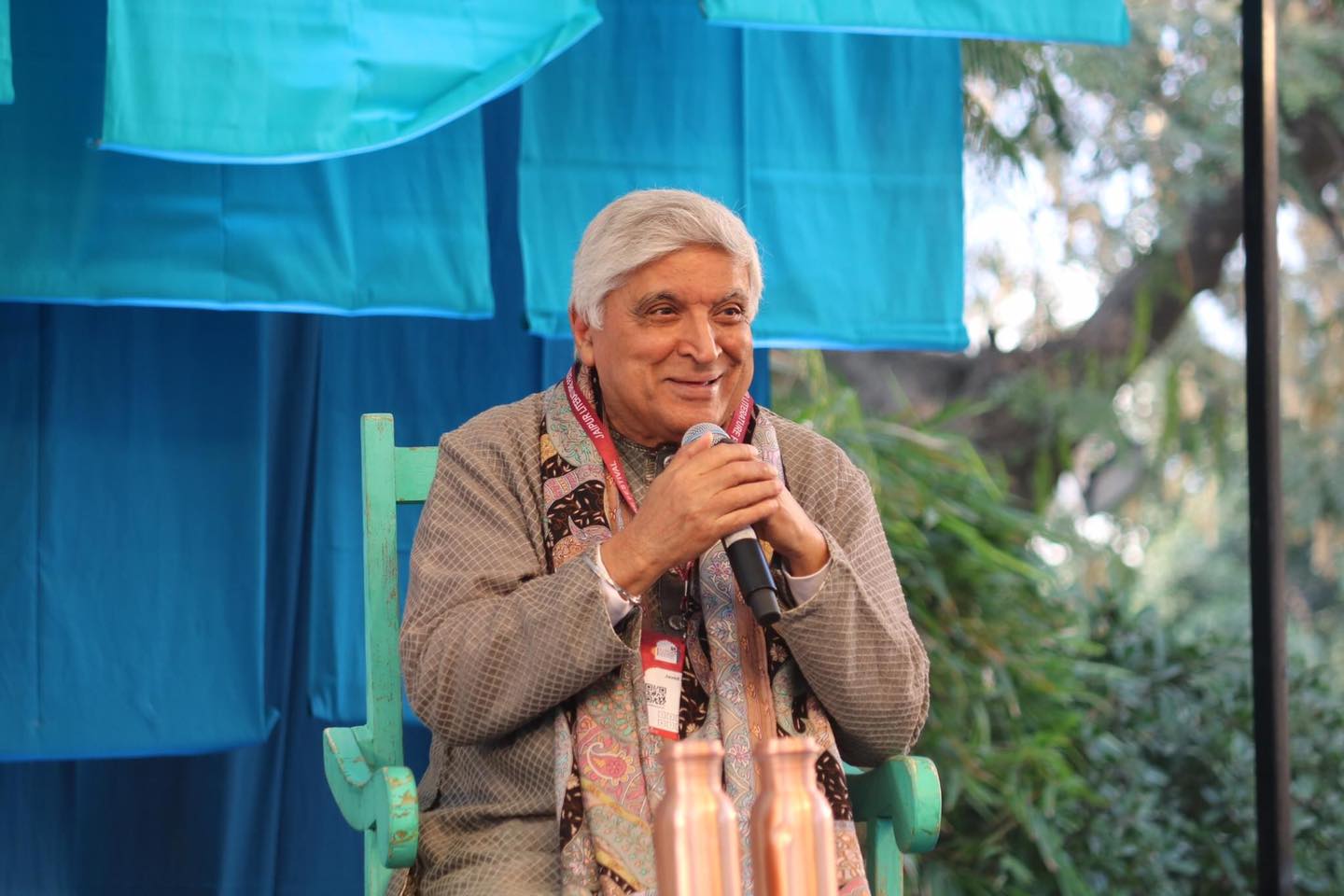 javed akhtar in pakistan