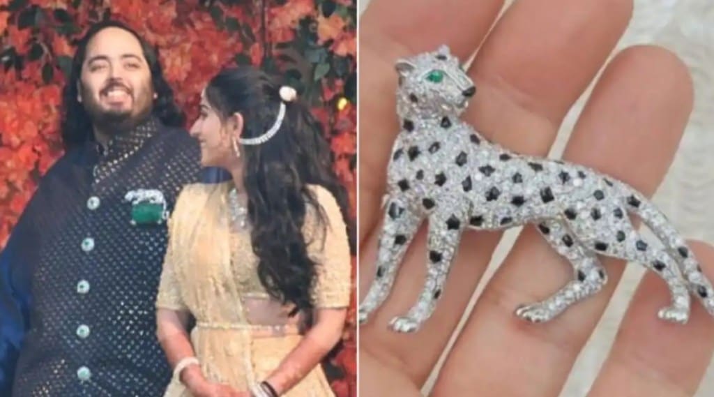 Anant Ambani Panthere De Cartier Brooch