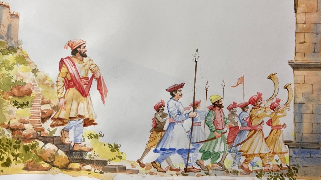 Appearance of Chhatrapati shivaji maharaj