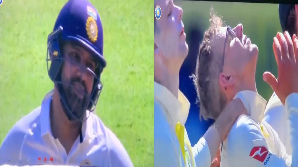 In Ind vs Aus test match Rohit Sharma Epic Reaction on Jadeja DRS got viral and on that Australian team got furious