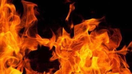 Cloth shop fire in Chopda