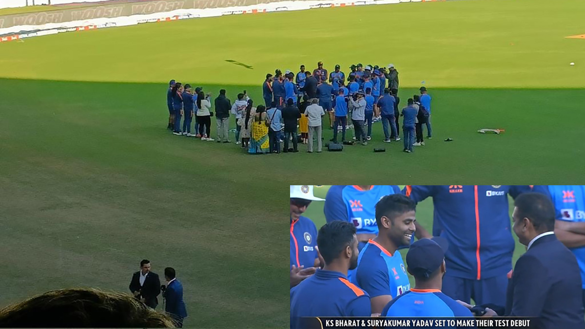 IND vs AUS 1st Test Australia won the toss and elected to bat Surya