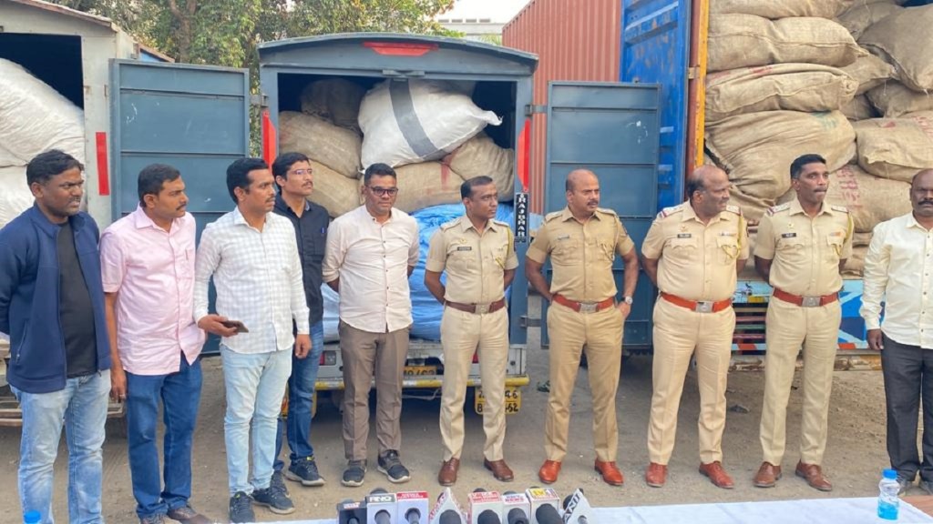 Navi Mumbai police seized gutkha