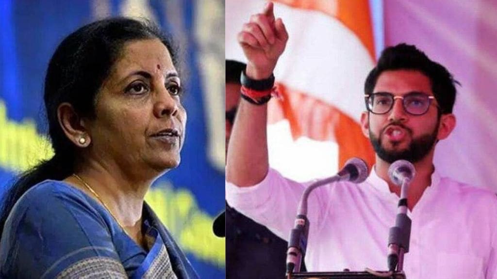 aaditya thackeray on nirmala sitaraman