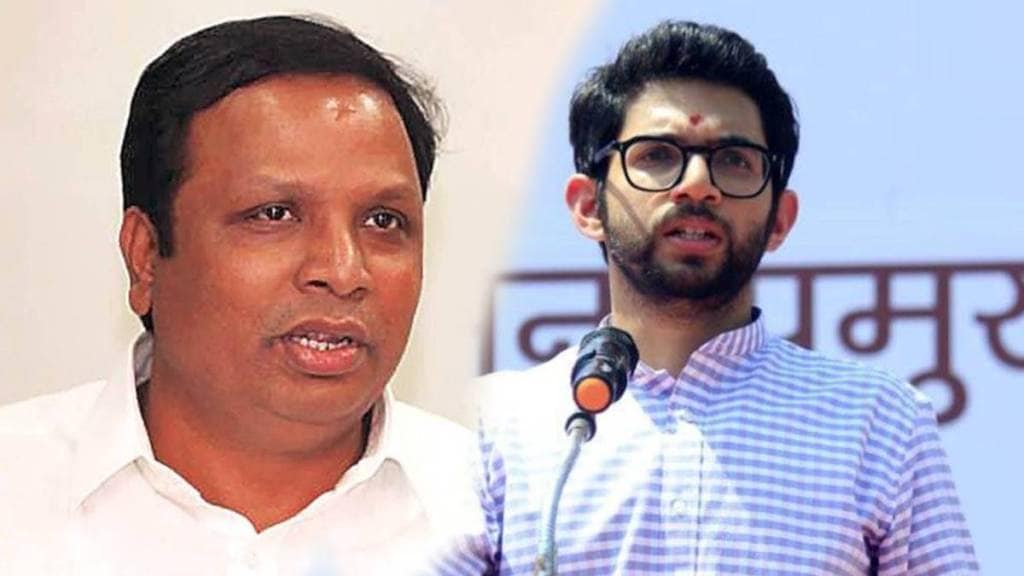 ashish shelar and aditya thackeray