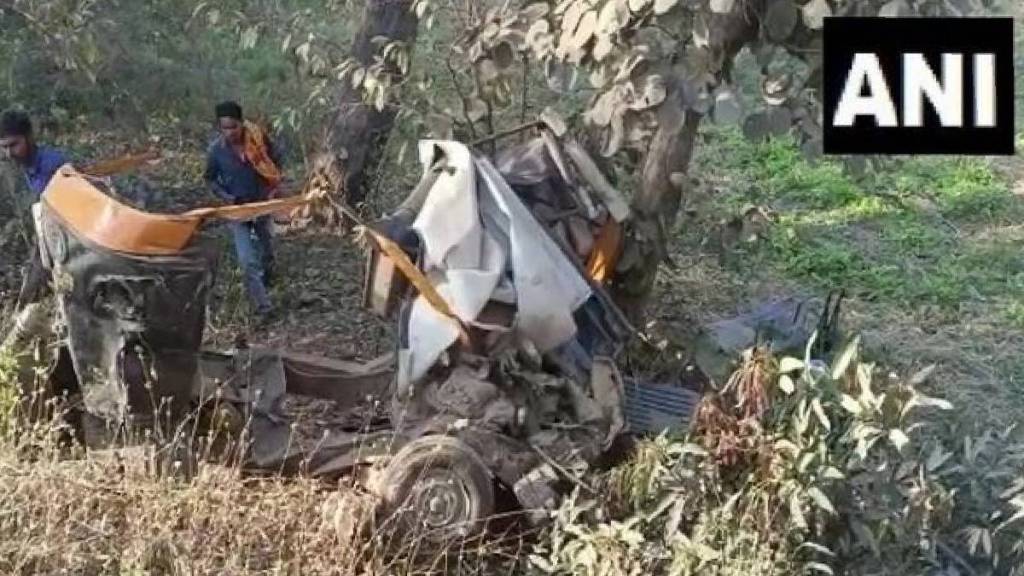 chhattisgarh rickshaw and truck accident