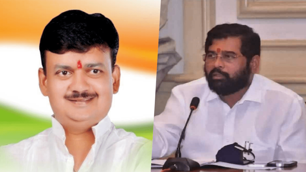 Big secret blast of Congress MP Balu Dhanorkar regarding Eknath Shinde