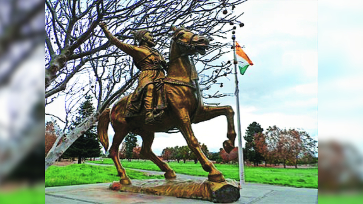 Statue Of Shivaji Maharaj Stolen In America California US In The State ...