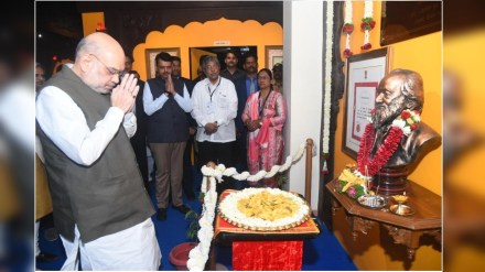 Amit Shah inspects Sarkarwada in ShivaSrishti