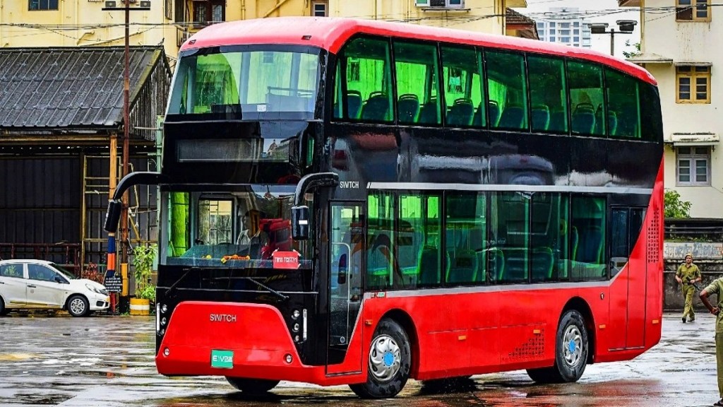 Navi Mumbai double decker bus