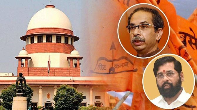 eknath shinde uddhav thackrey shivsena supreme court