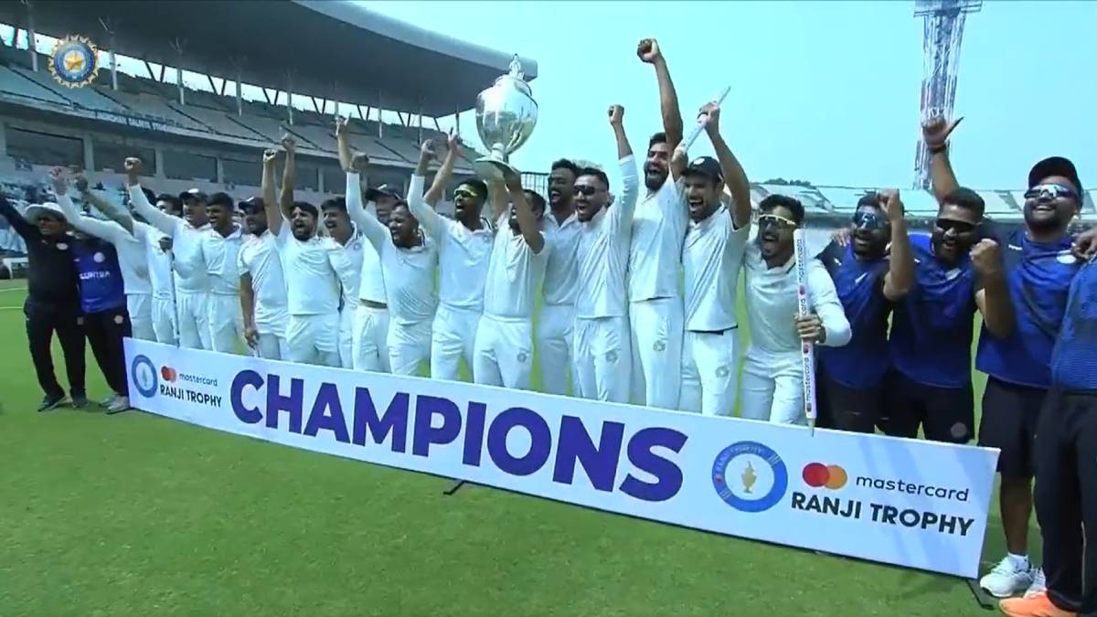 Ranji Trophy 2023 Final सौराष्ट्र संघ पुन्हा ठरला रणजी चॅम्पियन