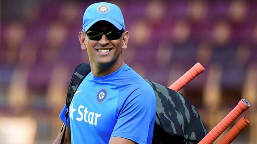 MS Dhoni New Look is going viral on social media