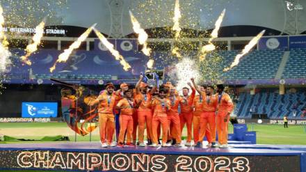 IL T20 2023 Gulf Giants First Champion