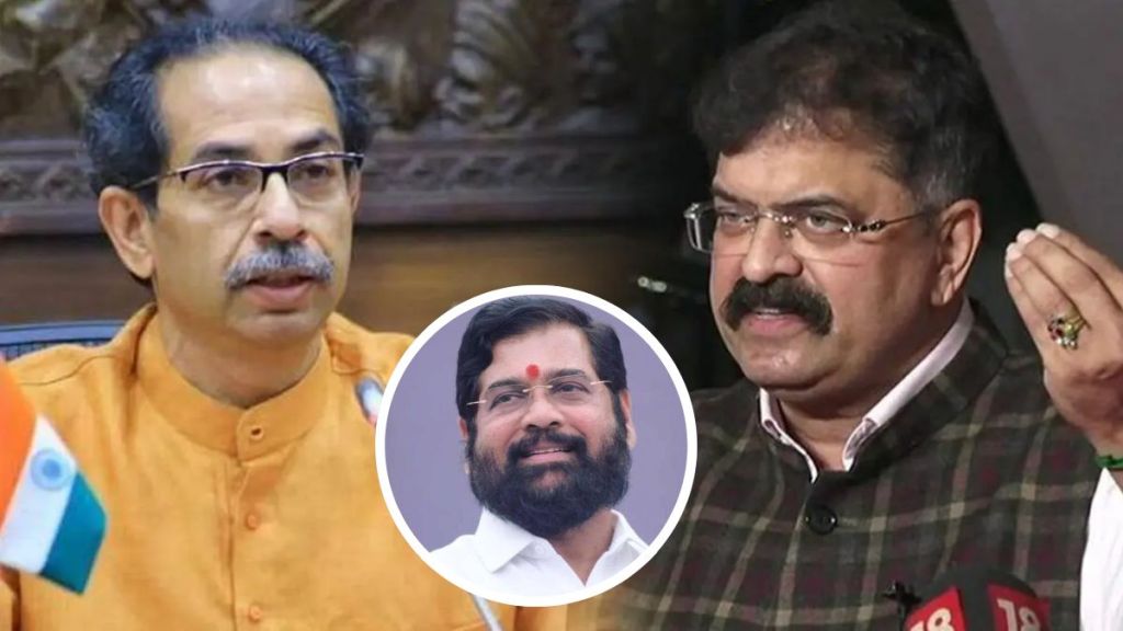 jitendra awhad and uddhav thackeray