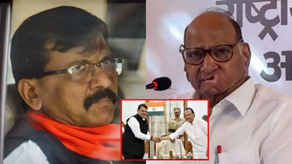 sanjay raut and sharad pawar