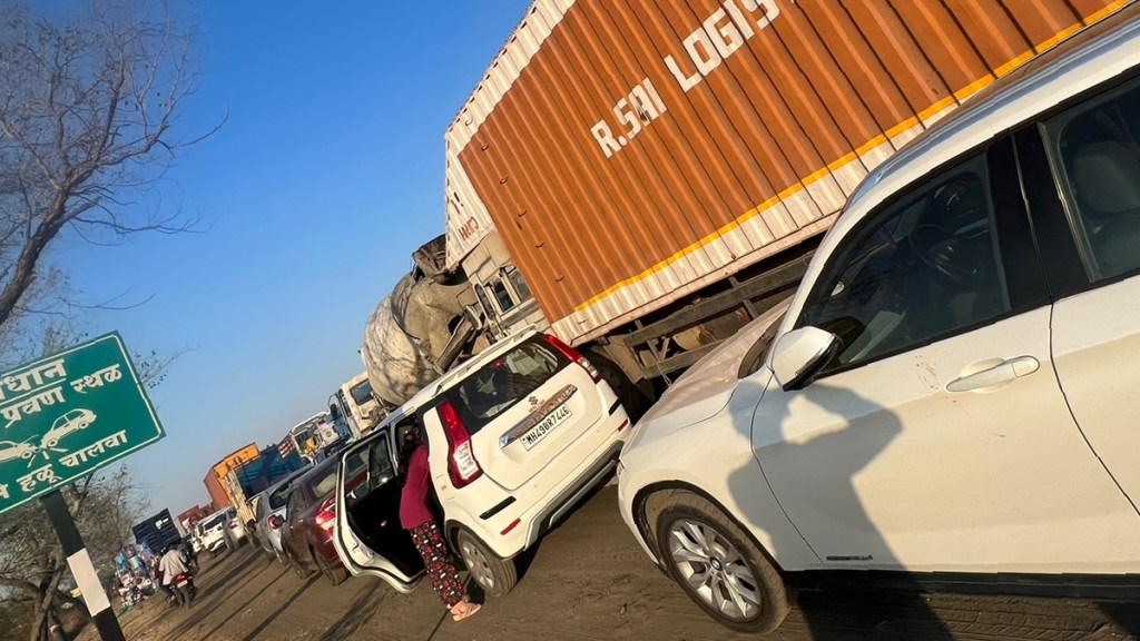 traffic jam in nagpur