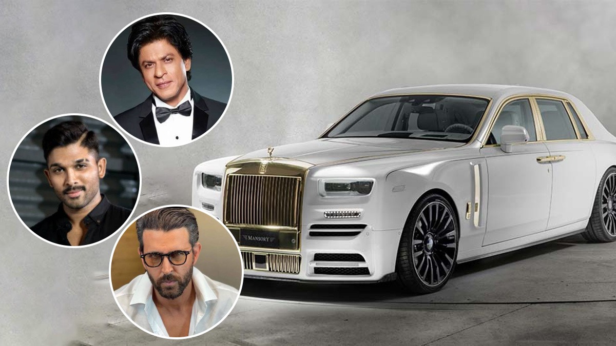 Indian Celebrities Who Own Rolls Royce Cars From Shah Rukh Khan To