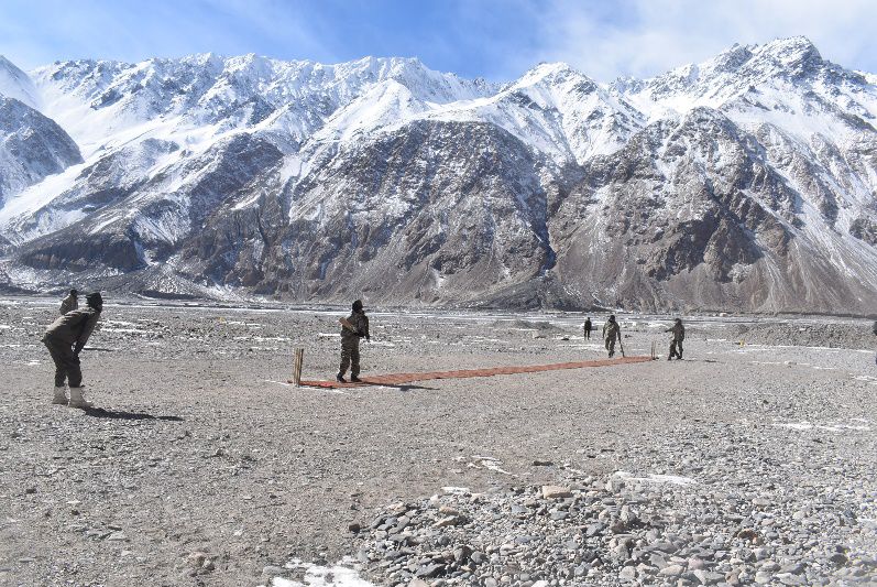 Galwan Valley, Indian Army, Cricket, high morale , Ladakh,