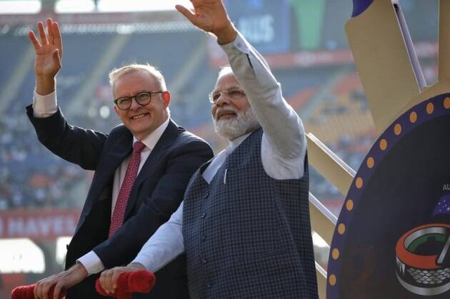 IND vs AUS 4th Test: 75th years of India-Australia friendship Modi and Albanese honored by BCCI see photos 