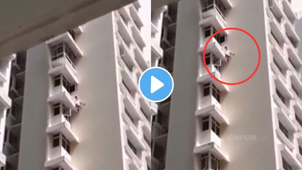 Boy falls 17th floor