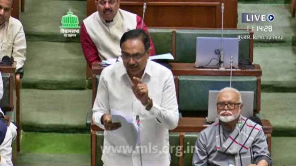 Jayant Patil in Assembly