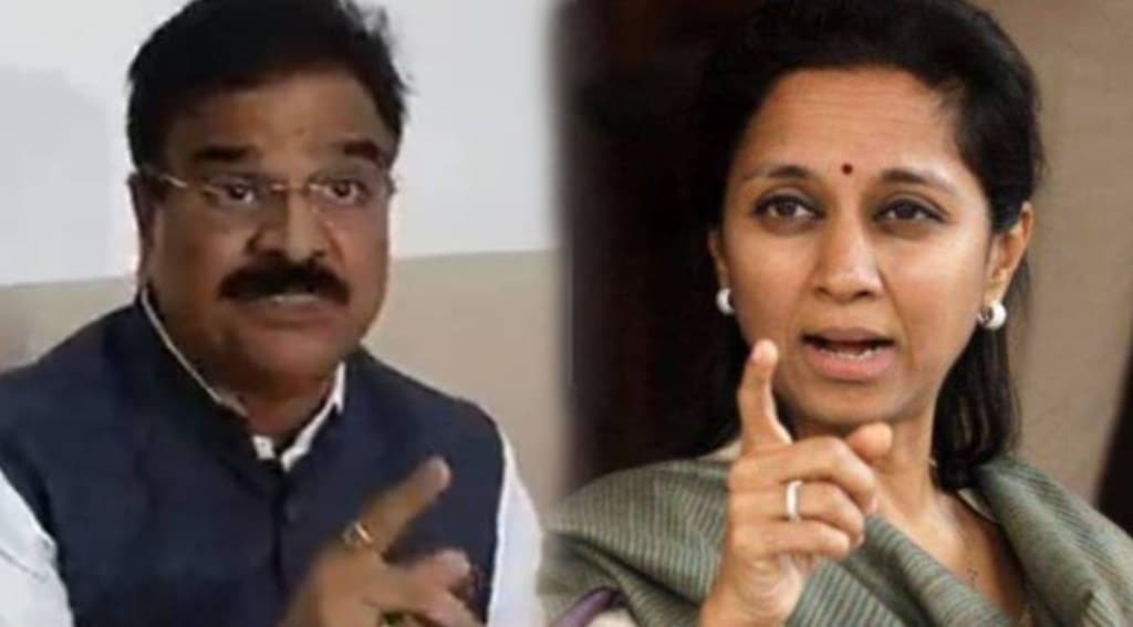 supriya sule reaction on vijay shivtare allegation