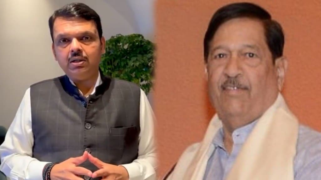 devendra fadnavis tweet on girish bapat passed away