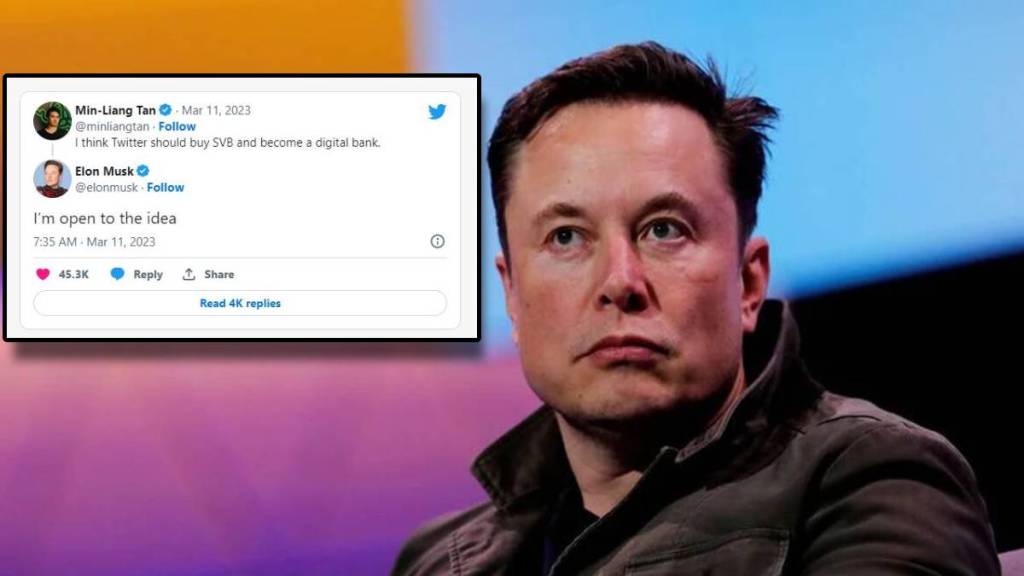 Elon Musk to buy Silicon Valley Bank Heres how Twitter boss reacted to Razer ceos idea