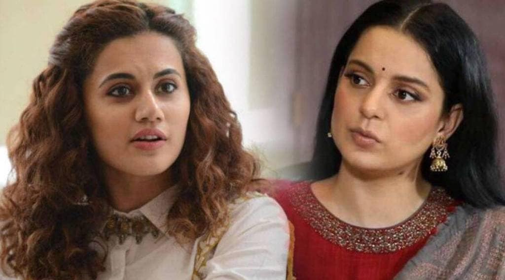 Taapsee pannu on kanagna ranaut