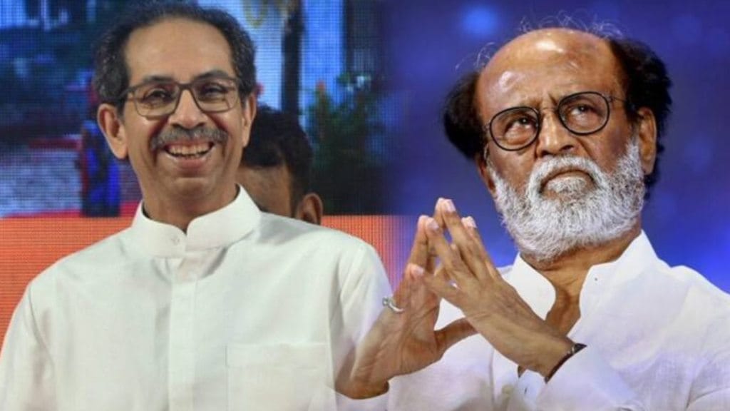 Rajinikanth meets Uddhav Thackeray