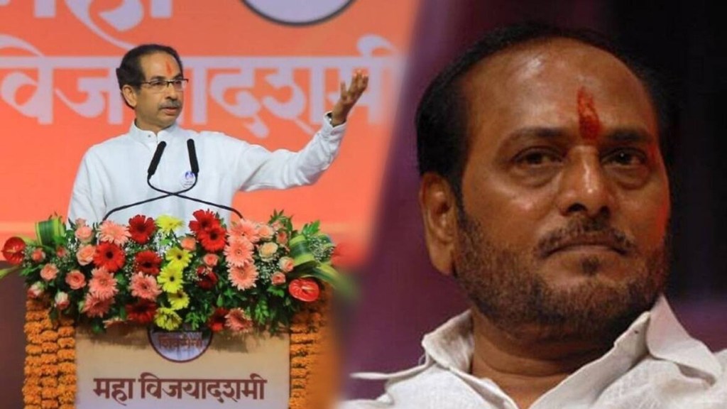 Ramdas Kadam Slams Uddhav Thackeray