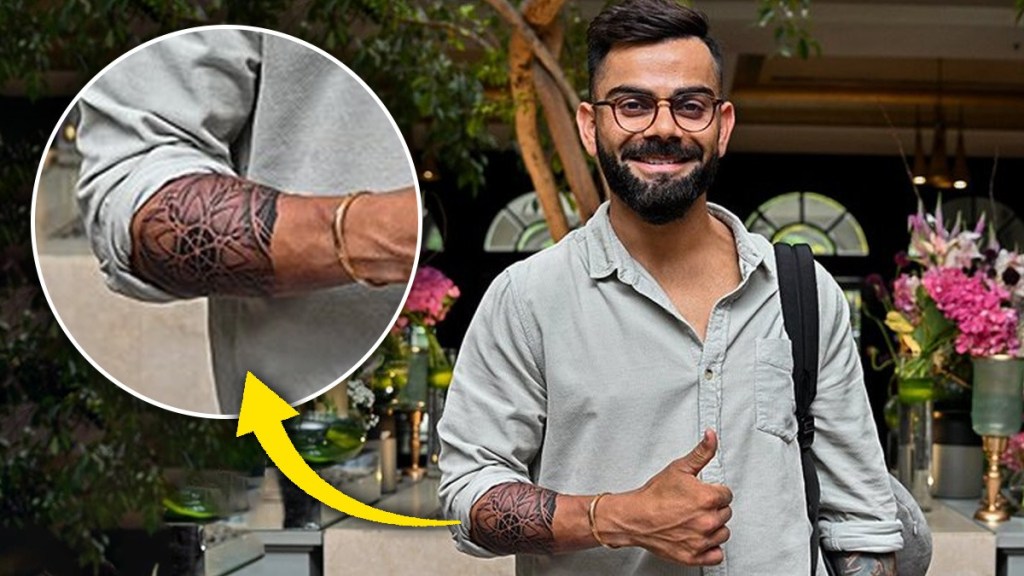 Virat Kohli new tattoo