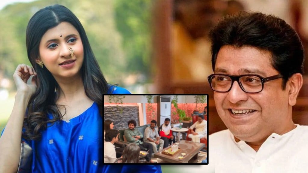 ankita walavalkar raj thackeray meet