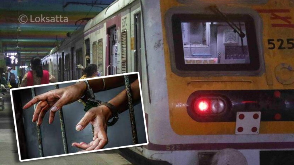 burn a deaf youth in the local train thane arrest arrest