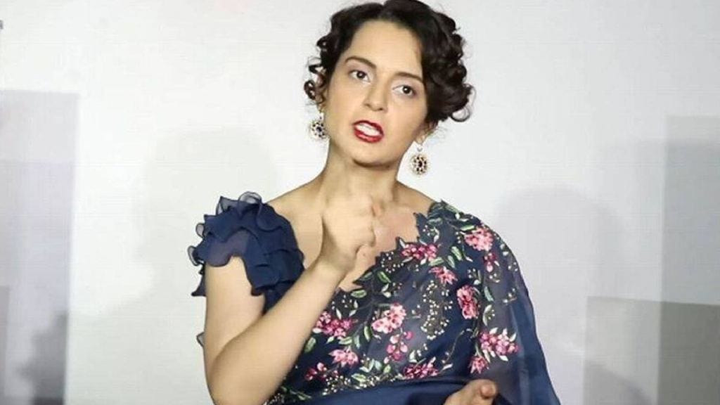 kangana ranaut sign board at home