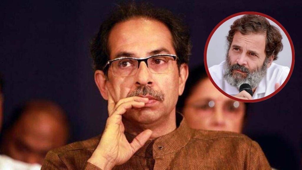 uddhav thackeray and rahul gandhi