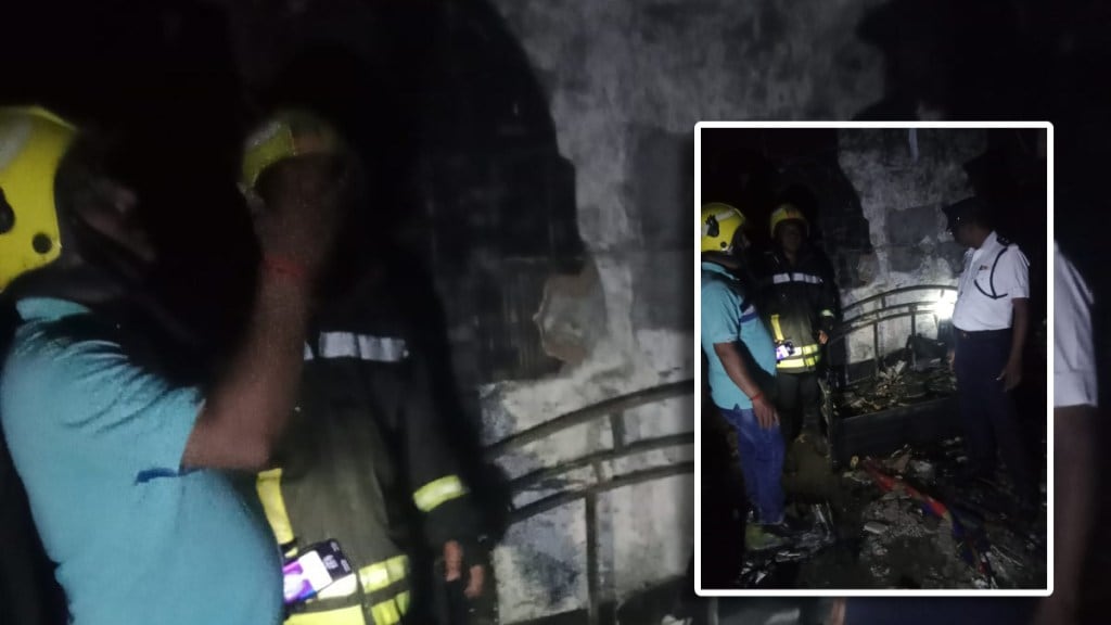 Domestic cylinder explosion in Nalasopara fire