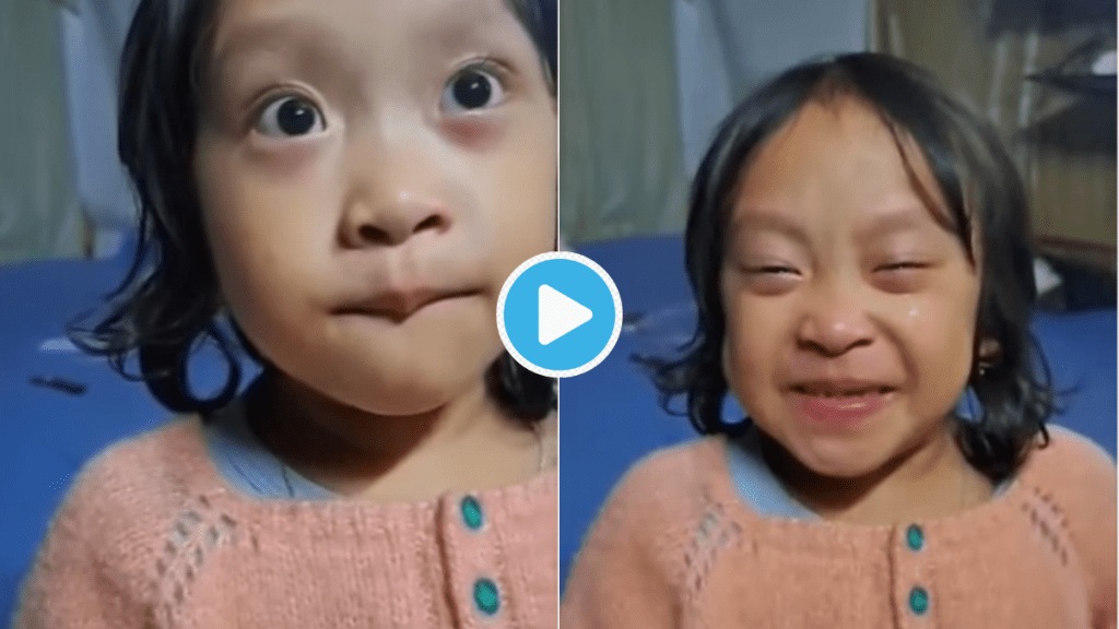 Video Girl Cries In Three Seconds Stuns Netizens Magical Acting Makes People Demand RRR Oscar to Little Lady Viral