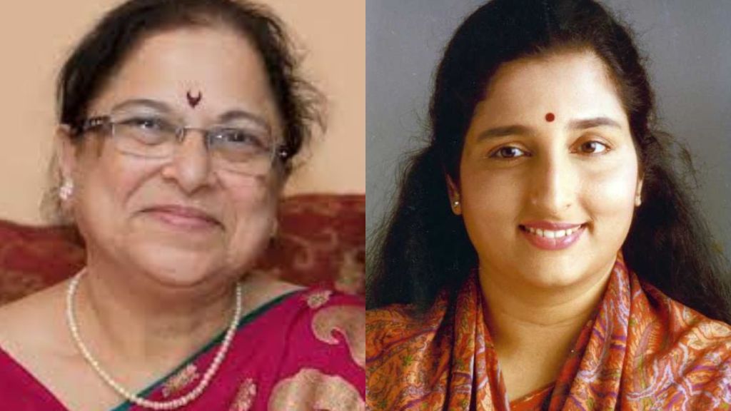 Anuradha Paudwal and Anuradha Marathe