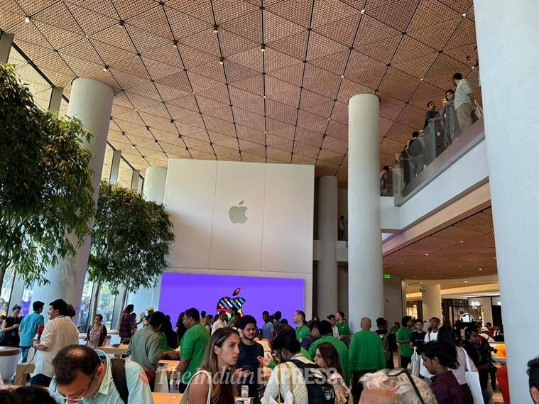 Apple First Retail Store in BKC Mumbai India