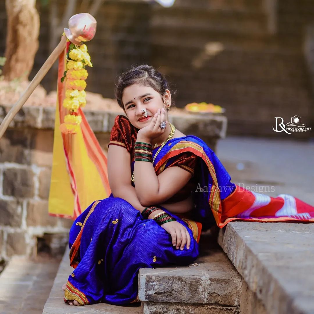 Nauvari Saree Photoshoot Ideas || Kashta Saree Pose for Girls || Photoshoot  Ideas in Nauvari - YouTube