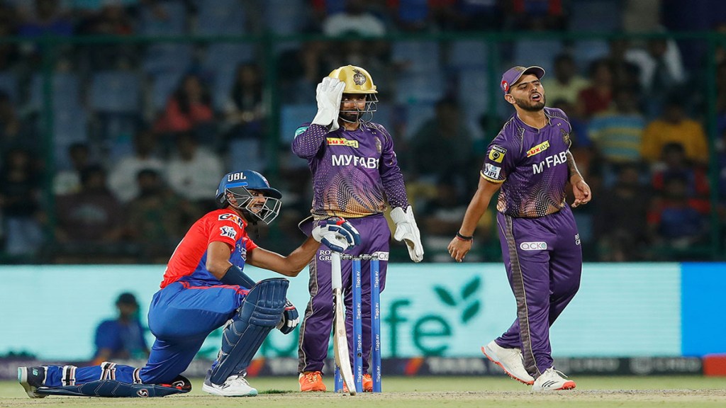 DC vs KKR Score: Delhi got its first win of this season beat Kolkata by four wickets Warner's half-century