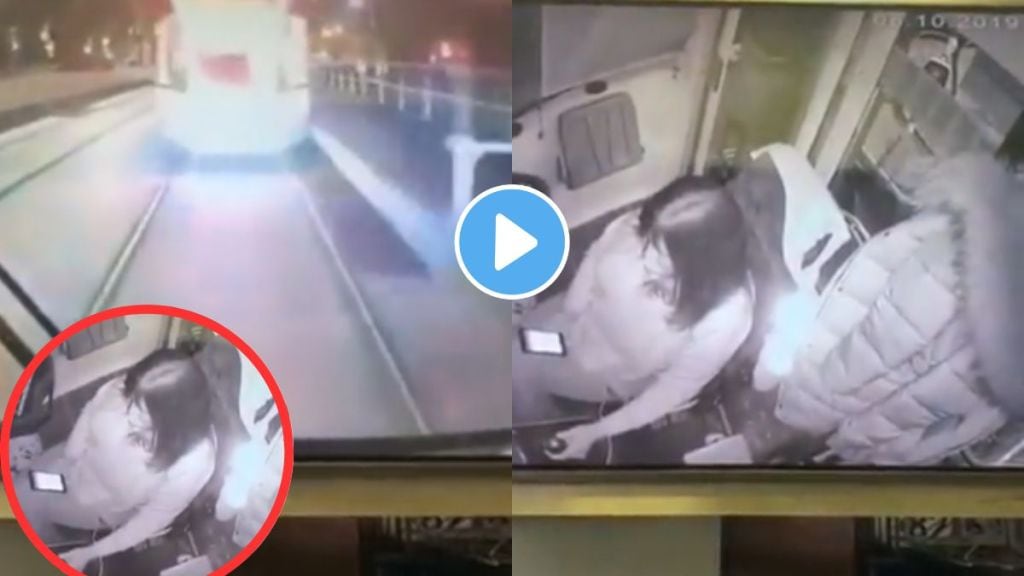 Female train driver viral Video