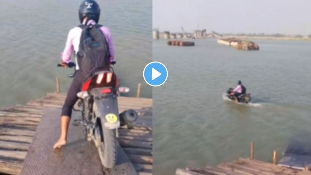 viral bike stunt video