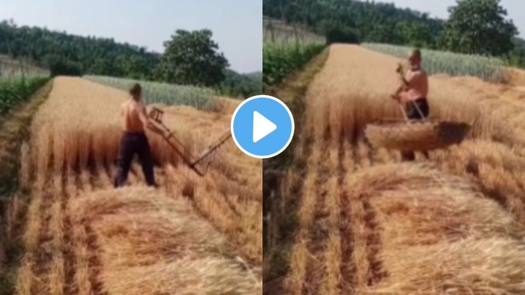 Viral Video of farmers Jugaad