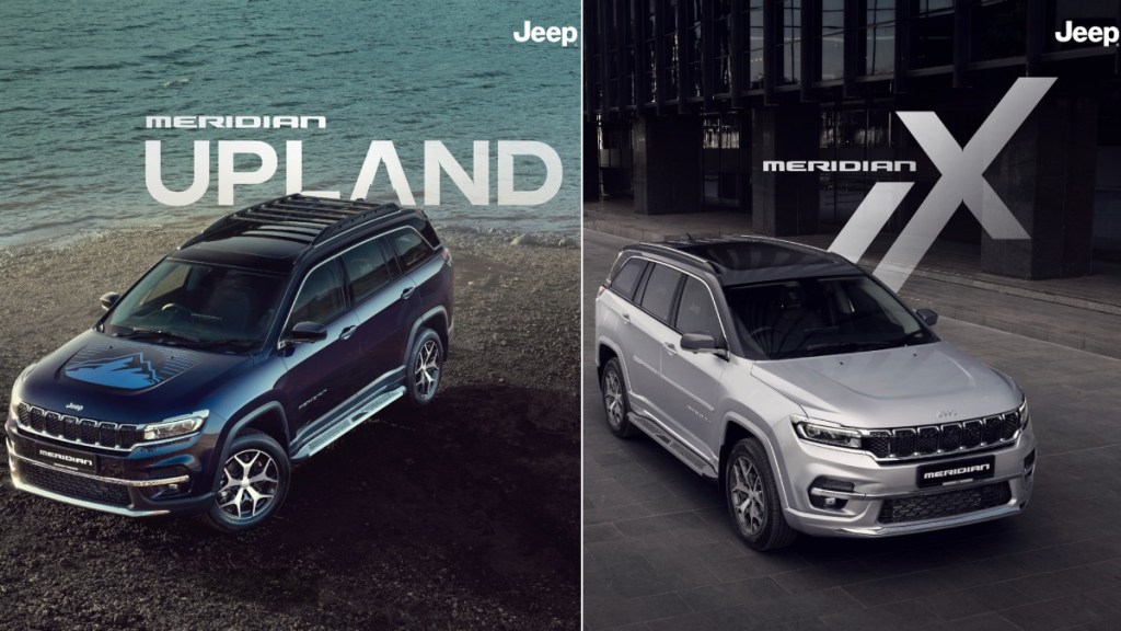 Jeep Meridian Upland Meridian X special editions launched