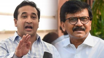 Nitesh Rane Taunts Sanjay Raut